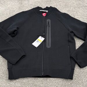 Nike Tech Men’s Black Bomber Jacket Small